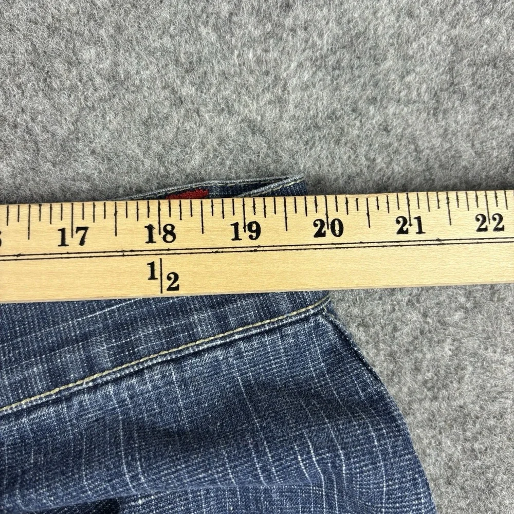 Jean Worx Denim Shorts 40 Men's Baggy Streetwear Skater Y2K Blue 90's Style‎ Hip